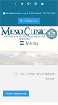 Mobile Screenshot of menoclinic.com